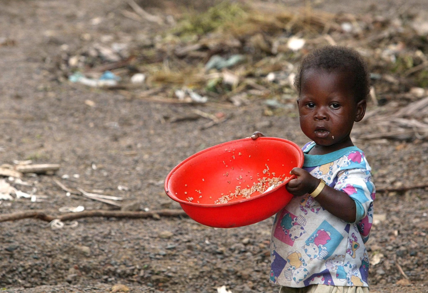 Een hele bak met chips? Op!